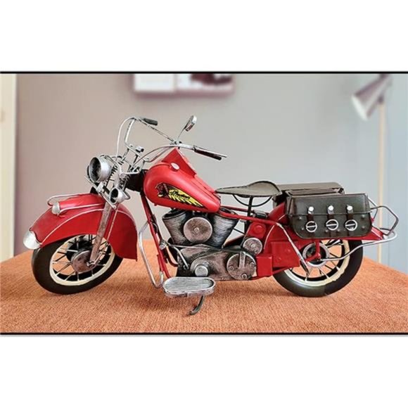 Mini Motorcycles, Handmade Iron, Creative Locomotive Props, Harley Davidson - Picture 2 of 8